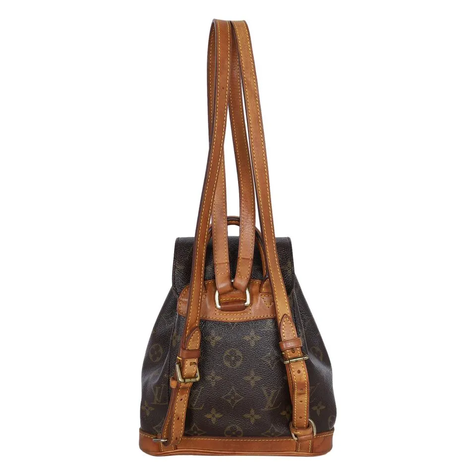 Monogram Montsouris Backpack PM (Authentic Pre-Owned)
