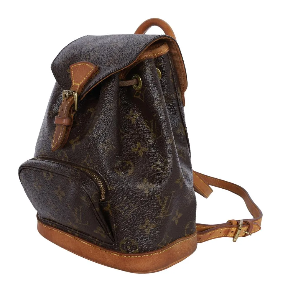 Monogram Montsouris Backpack PM (Authentic Pre-Owned)