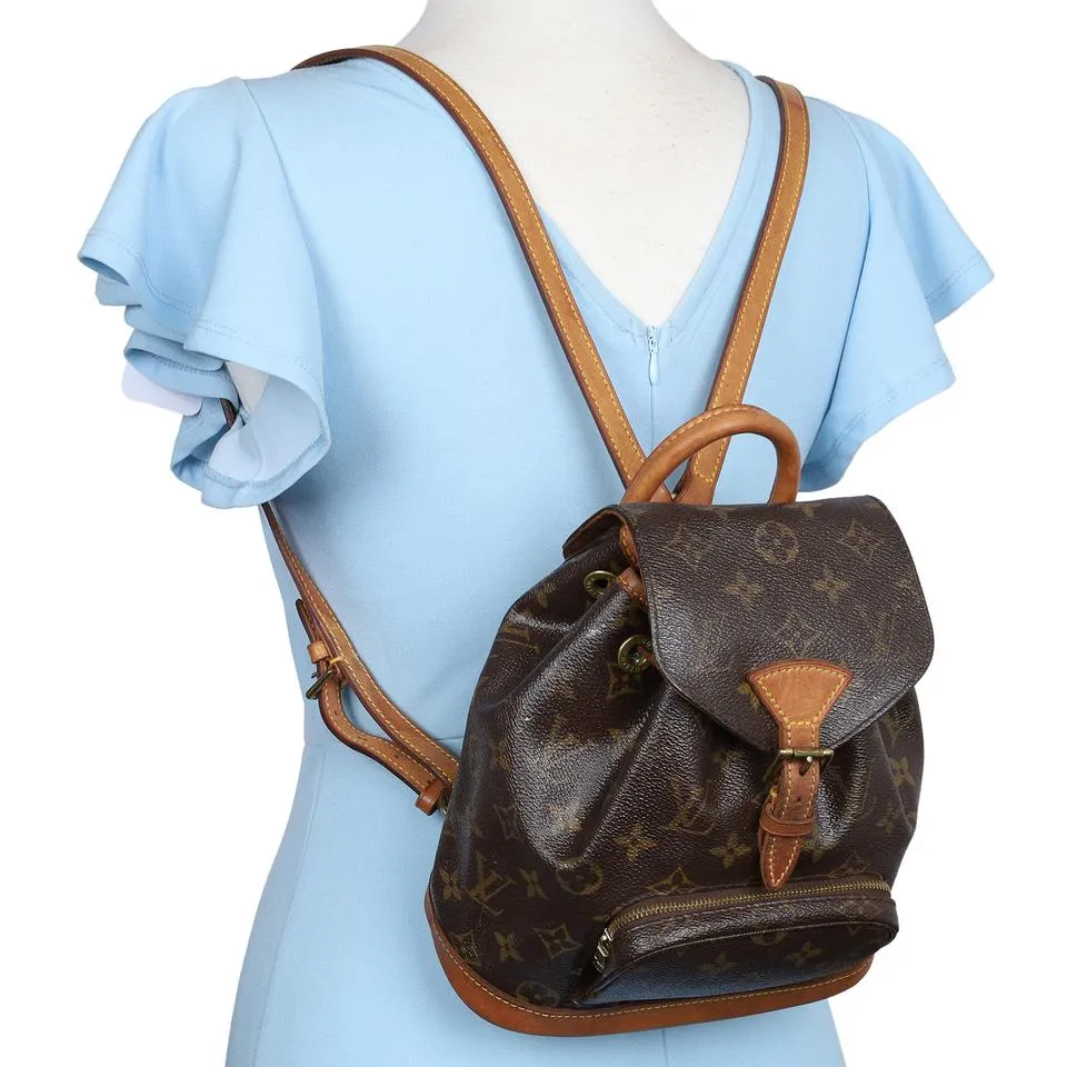 Monogram Montsouris Backpack PM (Authentic Pre-Owned)