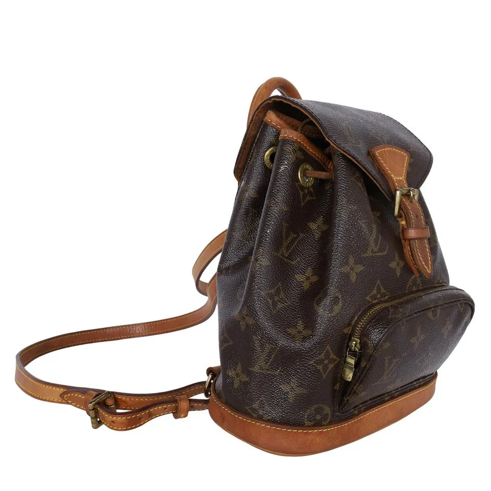 Monogram Montsouris Backpack PM (Authentic Pre-Owned)