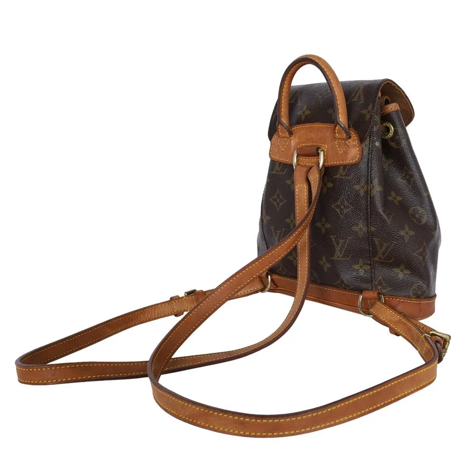Monogram Montsouris Backpack PM (Authentic Pre-Owned)