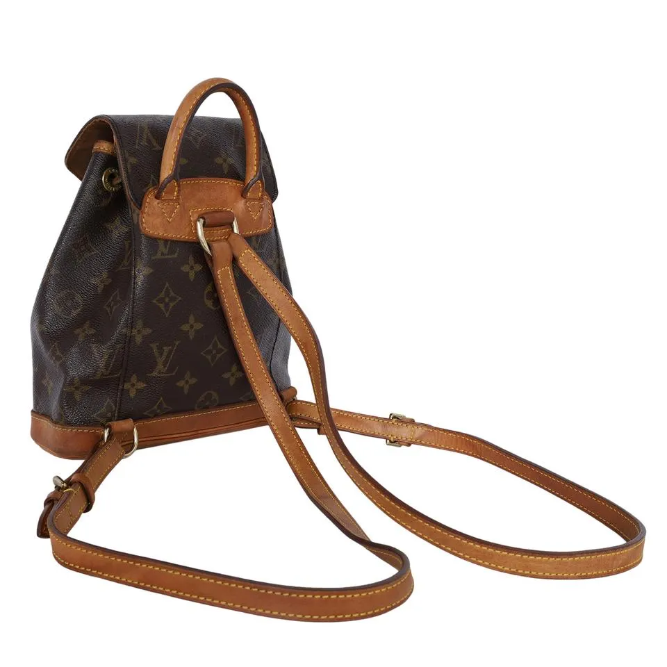 Monogram Montsouris Backpack PM (Authentic Pre-Owned)