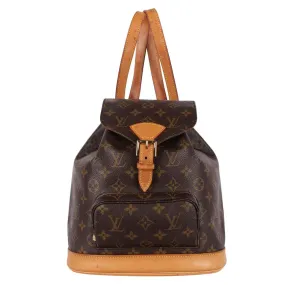 Monogram Montsouris Mm Backpack (Authentic Pre-Owned)
