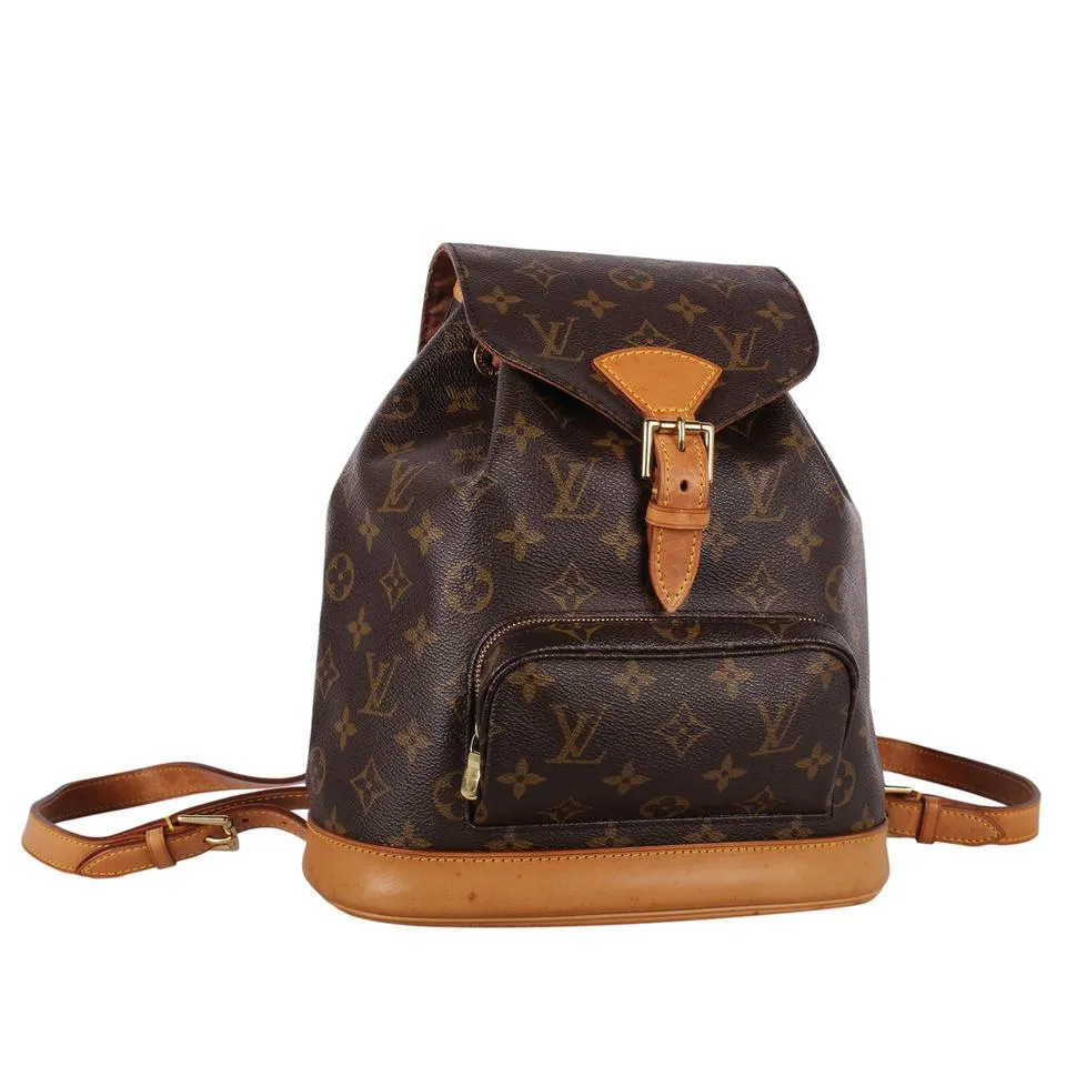 Monogram Montsouris Mm Backpack (Authentic Pre-Owned)