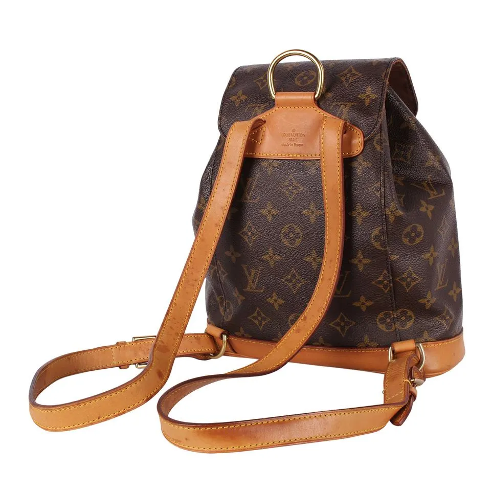 Monogram Montsouris Mm Backpack (Authentic Pre-Owned)