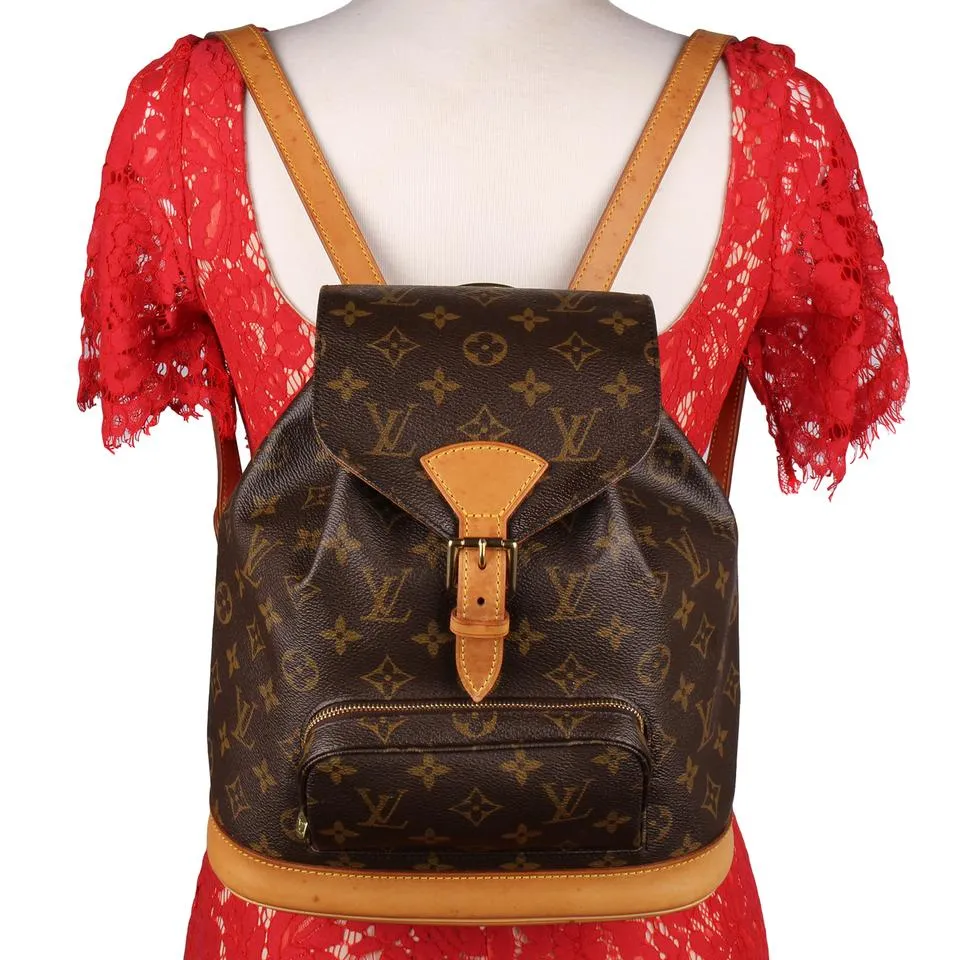 Monogram Montsouris Mm Backpack (Authentic Pre-Owned)