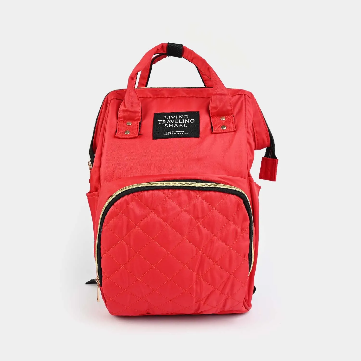 Mother Traveling Baby Diaper Bag & Backpack-Red