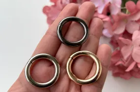 Multicolor Metal Round Rings For Bags