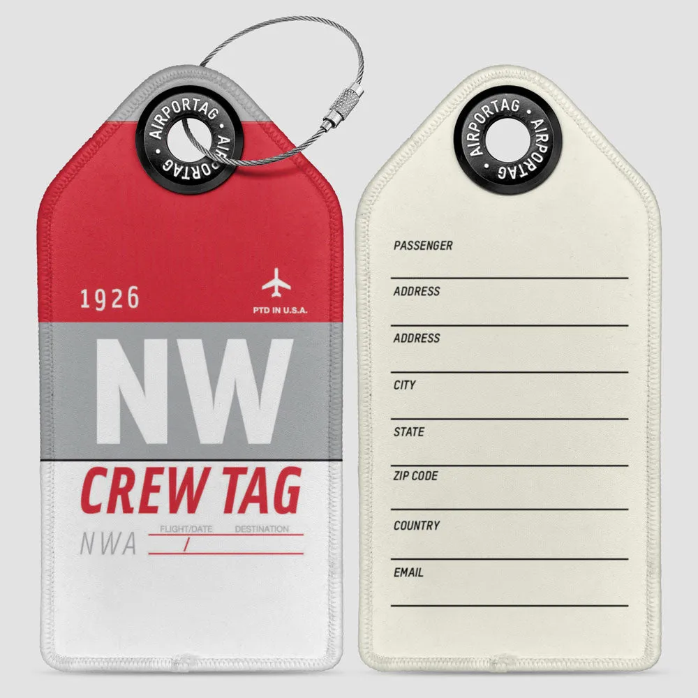 NW - Luggage Tag