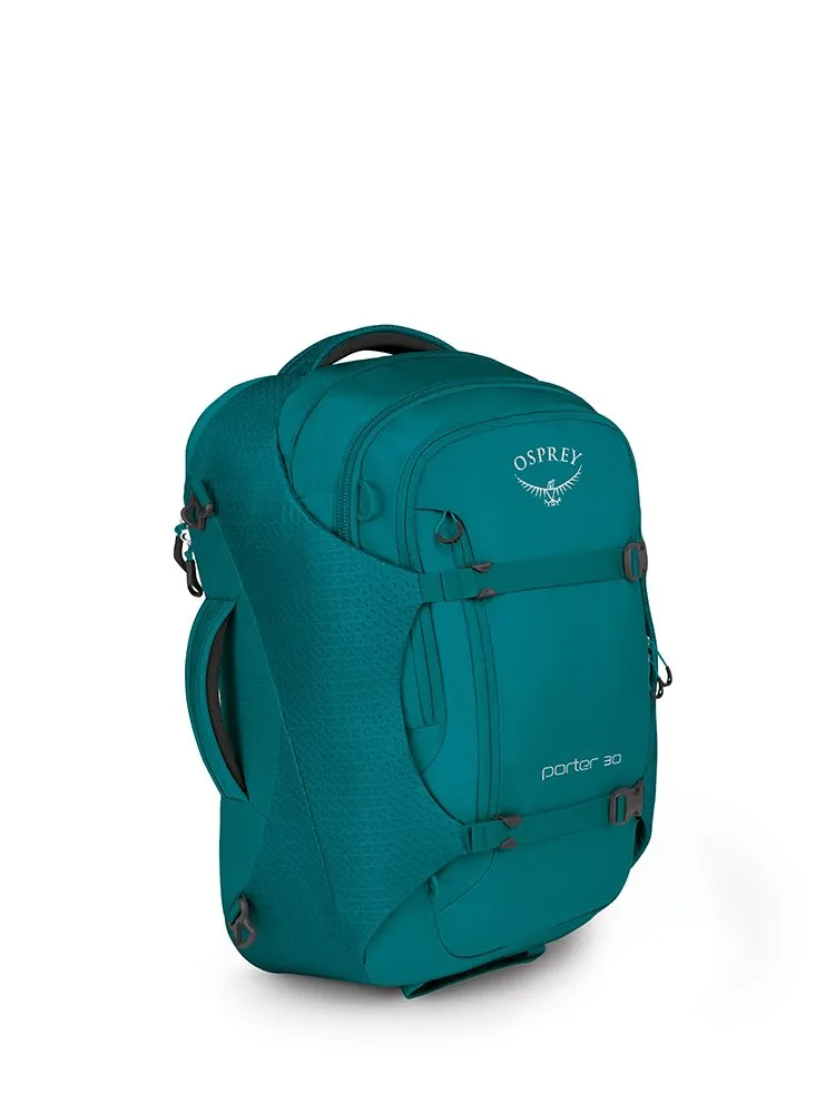 Osprey Packs Porter 30 Travel Backpack, Mineral Teal, One Size