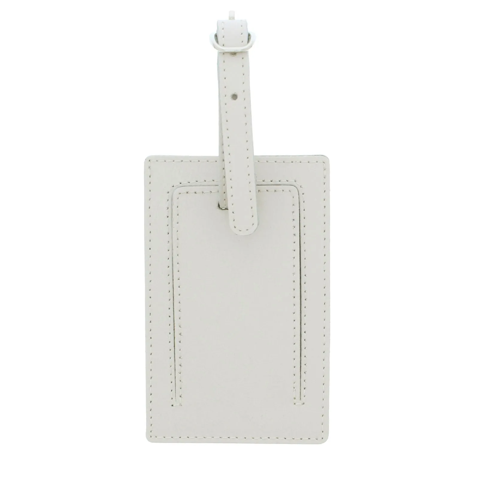 Personalised 'Lifetime Of Adventures' Cream Luggage Tag