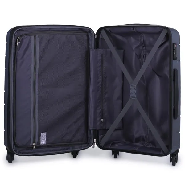 Pierre Cardin Polypropylene 20"/55cm Cabin Spinner | Charcoal