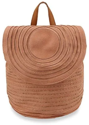 Pleated Design Fashion Backpack