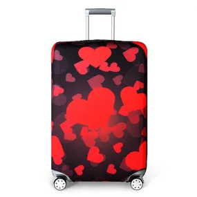 Red Hearts | Standard Design | Luggage Suitcase Protective Cover