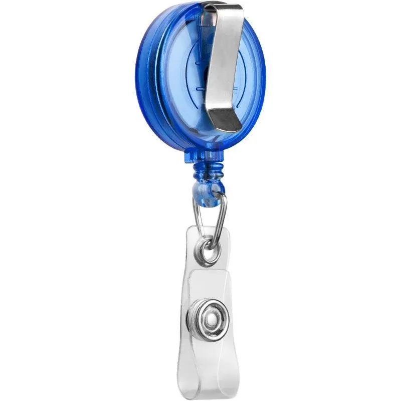 Retractable Badge Holder – Durable, Adjustable, and Convenient, Extends Up to 29.5in, Ideal for ID, Keys, and Badges, Available in Multiple Colors