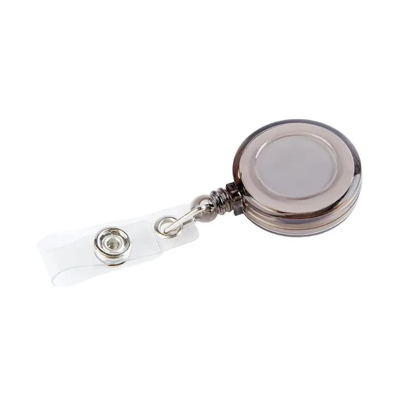 Retractable Badge Holder – Durable, Adjustable, and Convenient, Extends Up to 29.5in, Ideal for ID, Keys, and Badges, Available in Multiple Colors
