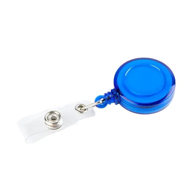 Retractable Badge Holder – Durable, Adjustable, and Convenient, Extends Up to 29.5in, Ideal for ID, Keys, and Badges, Available in Multiple Colors
