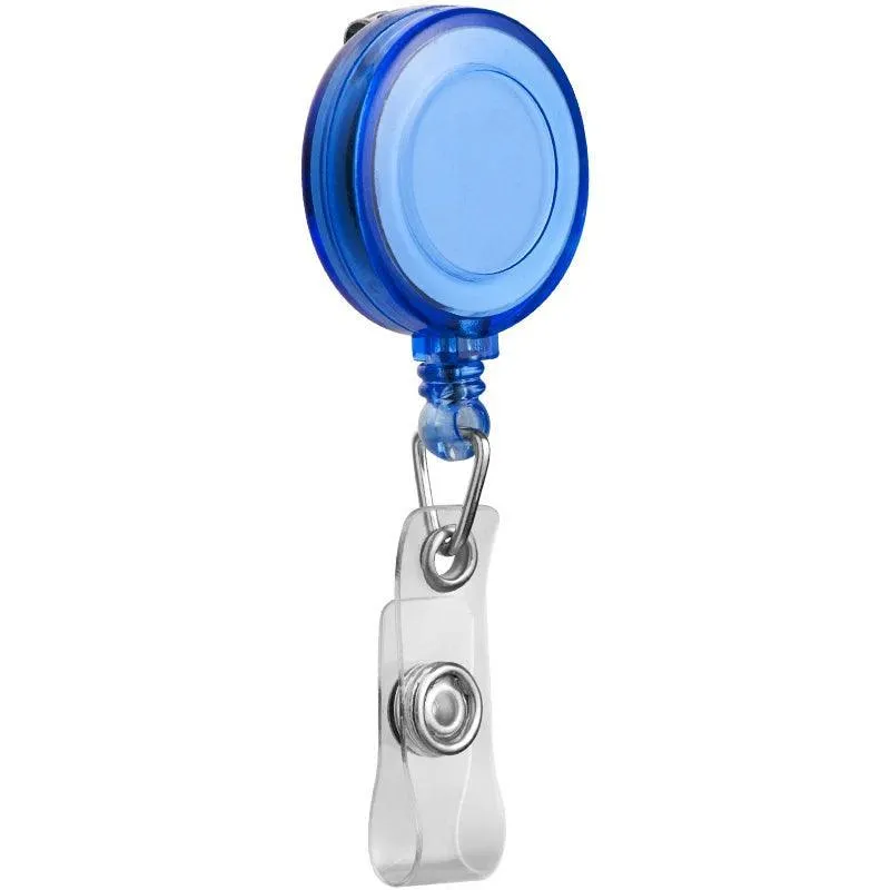 Retractable Badge Holder – Durable, Adjustable, and Convenient, Extends Up to 29.5in, Ideal for ID, Keys, and Badges, Available in Multiple Colors