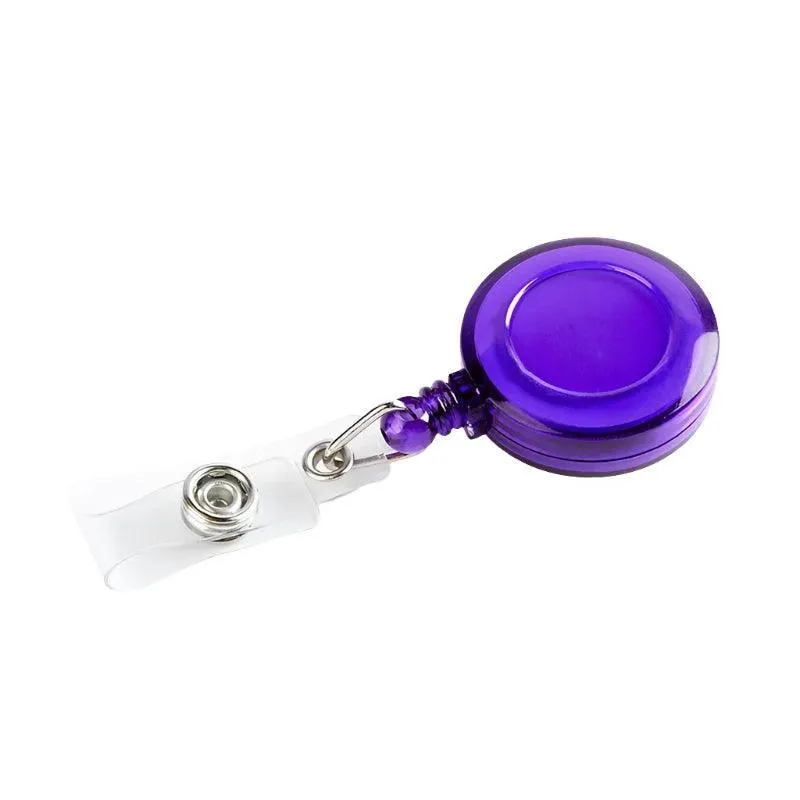 Retractable Badge Holder – Durable, Adjustable, and Convenient, Extends Up to 29.5in, Ideal for ID, Keys, and Badges, Available in Multiple Colors