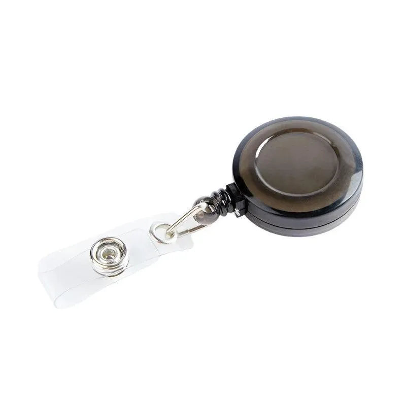 Retractable Badge Holder – Durable, Adjustable, and Convenient, Extends Up to 29.5in, Ideal for ID, Keys, and Badges, Available in Multiple Colors