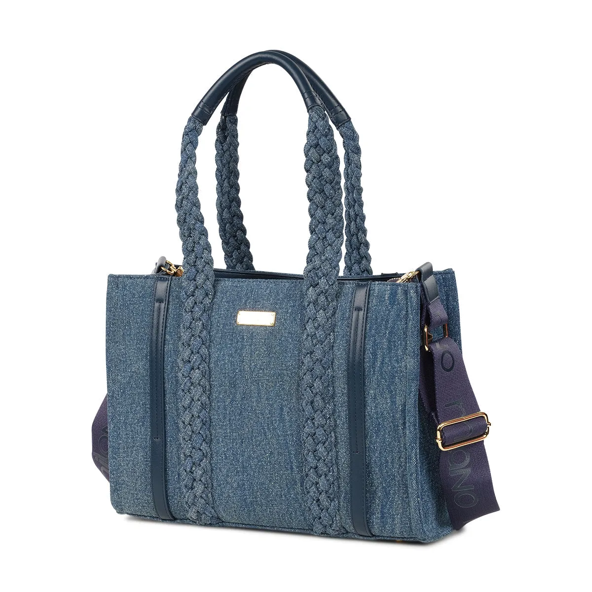 SAMEEHA NEW TOTE- Navy