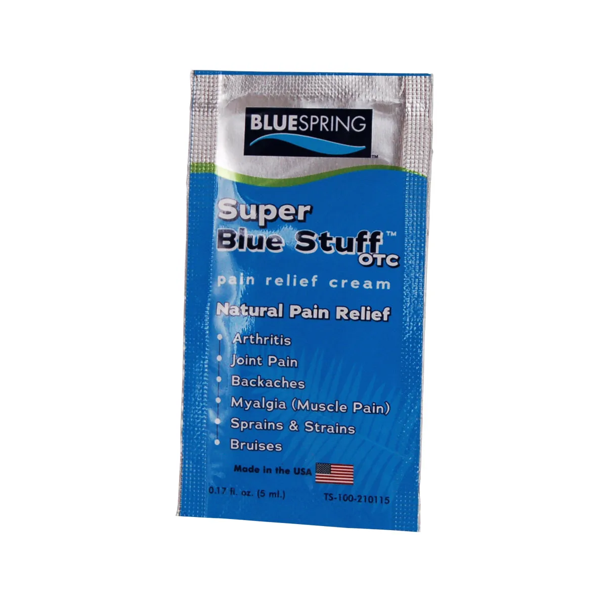 SBS-3205: Super Blue Stuff OTC 5 ml travel packs - Pack of 10