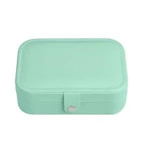 StitchesandTweed Trixie Travel Jewellery Box - Mint