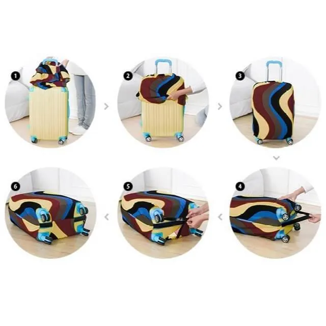 SURF Bear | Standard Design | Luggage Suitcase Protective Cover