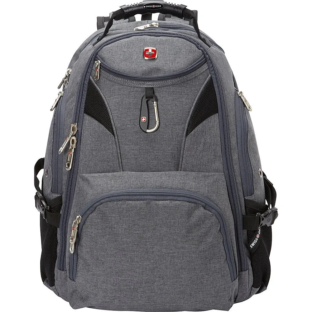 SwissGear Travel Gear 5977 Scansmart TSA Laptop Backpack for Travel, School & Business - Fits 17 Inch Laptop - (Grey)