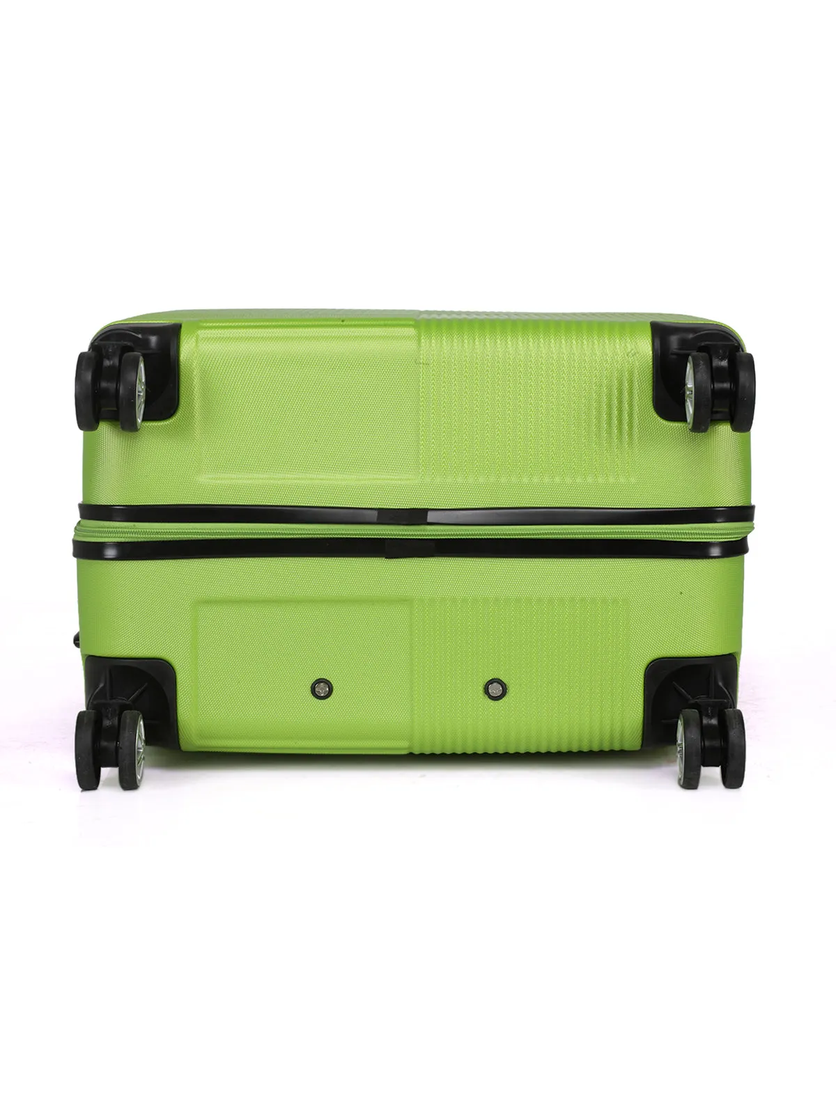 Teakwood Unisex Green Trolley Bag - Medium