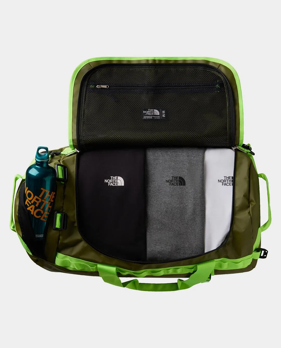 The North Face - Base Camp Duffel Medium - Forest/Safety Green