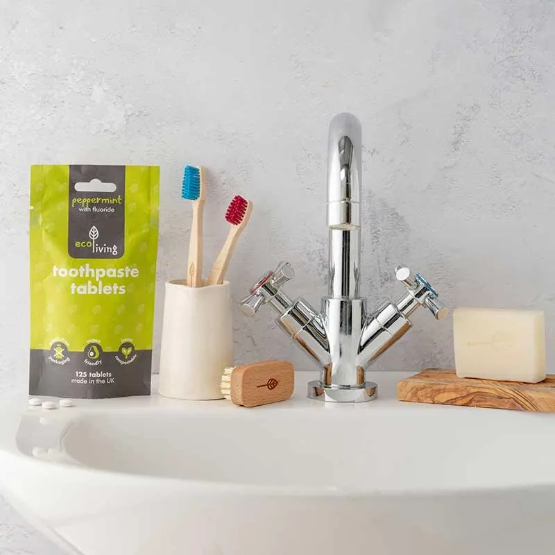 Toothpaste Tablets With Refillable Tin (1 Month Supply)