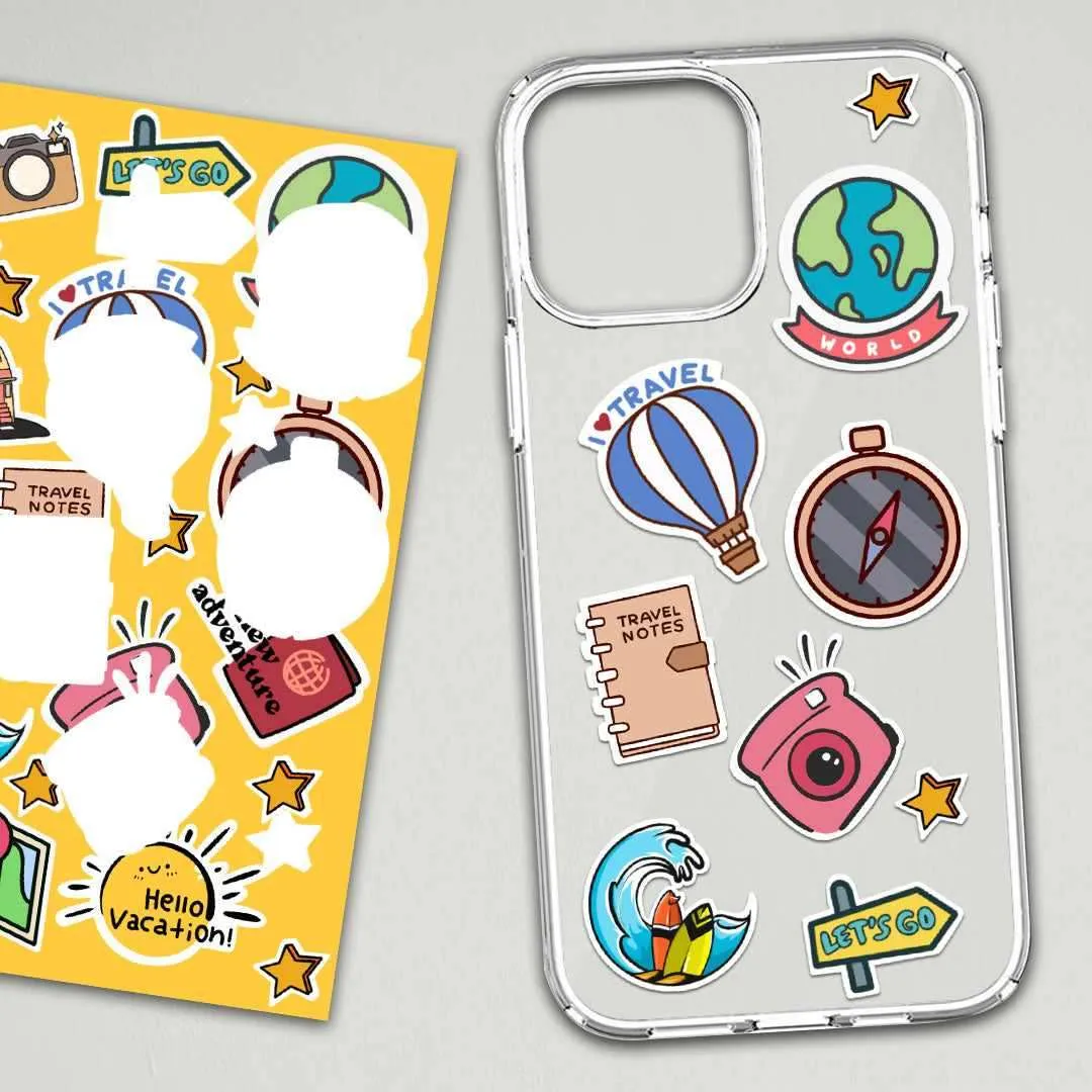 Travel Mini Stickers Sheet