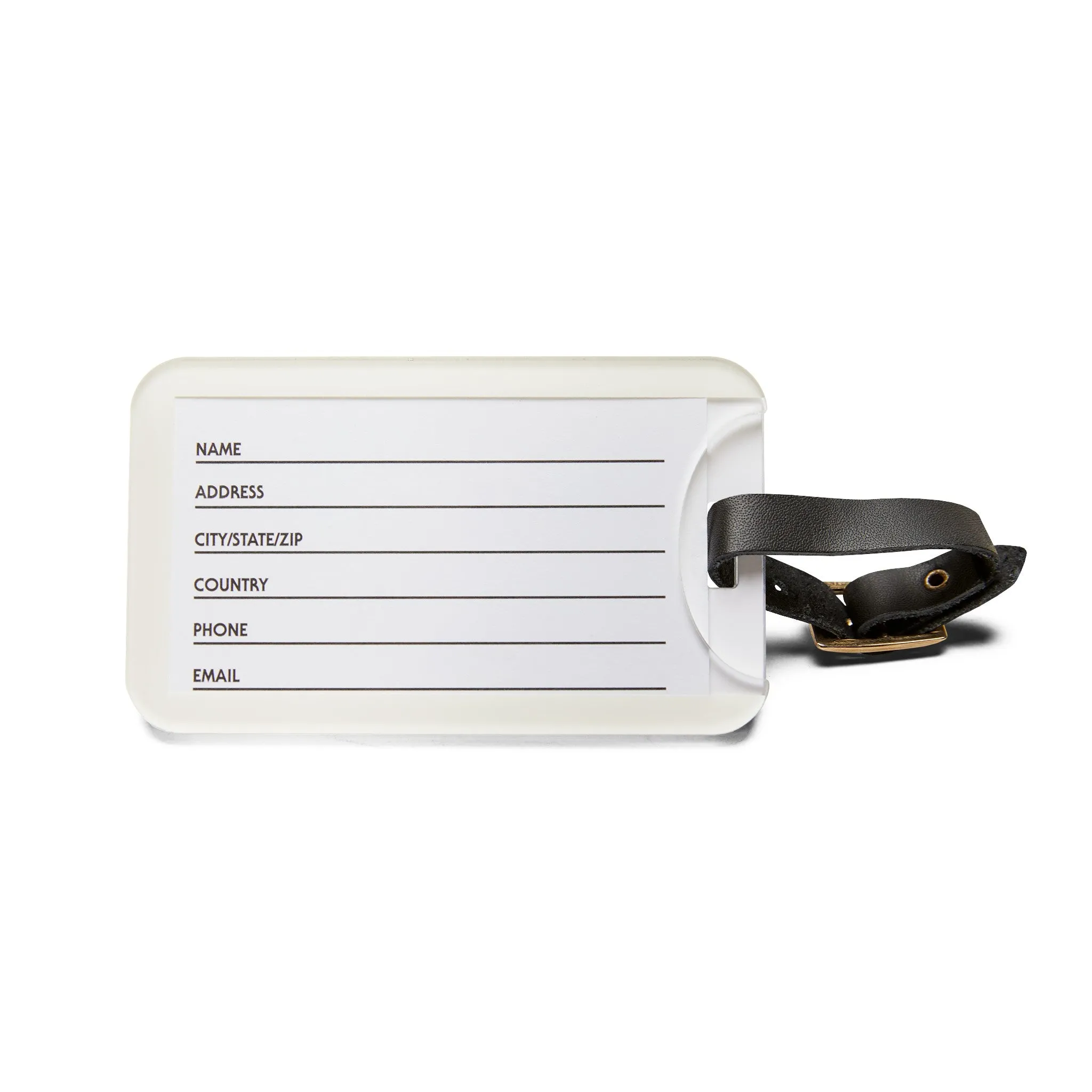 Travel Plug Luggage Tag