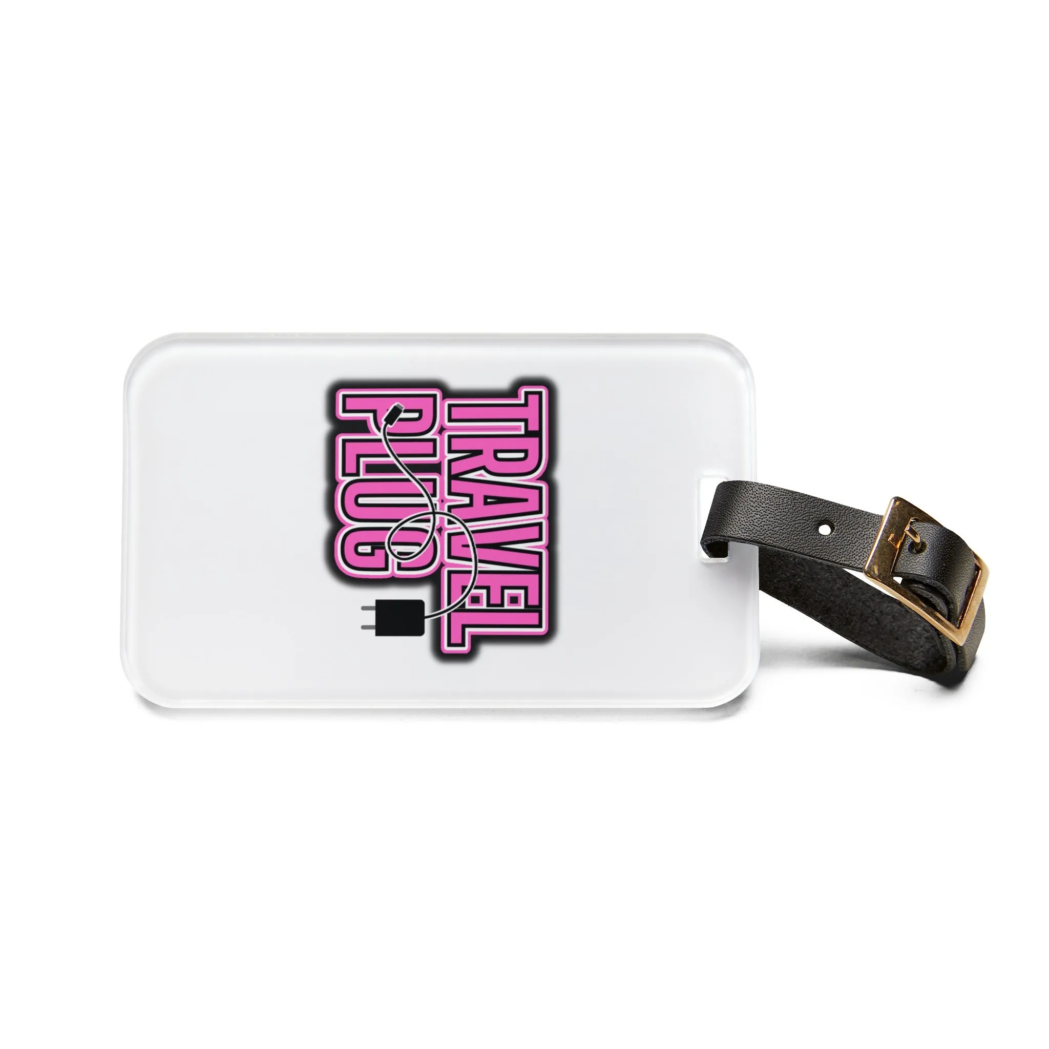 Travel Plug Luggage Tag