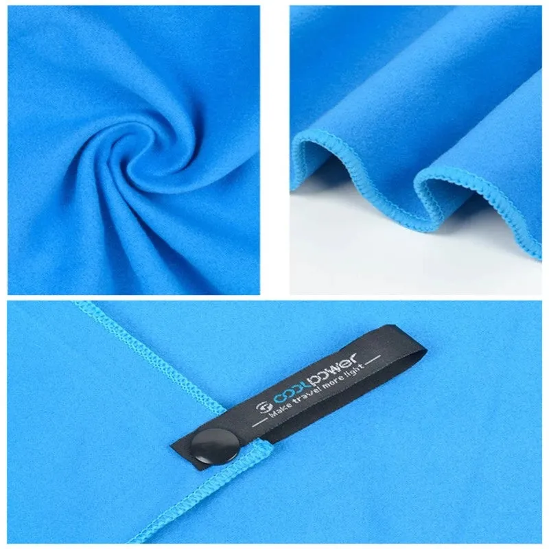 Ultra-Soft Quick-Drying Microfiber Towel Lightweight for Gym Swimming Yoga