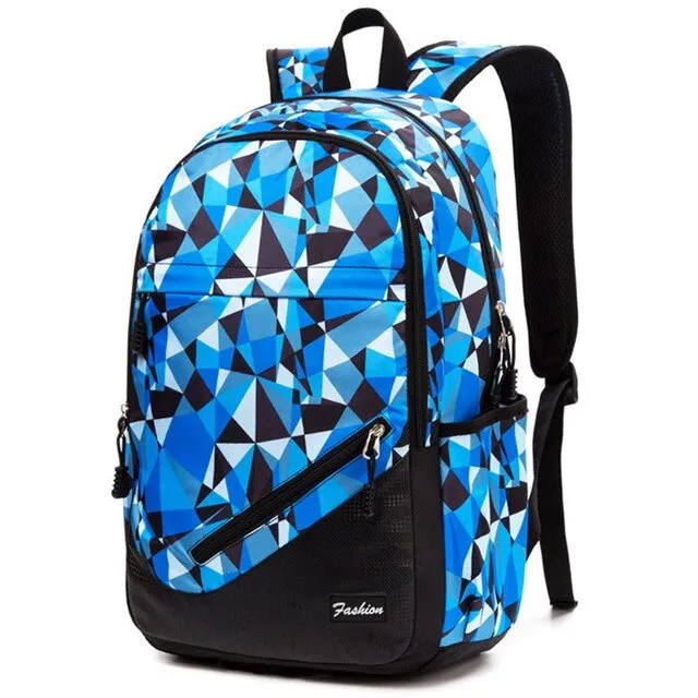 Unisex School Travel Backpack