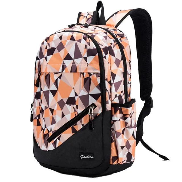 Unisex School Travel Backpack