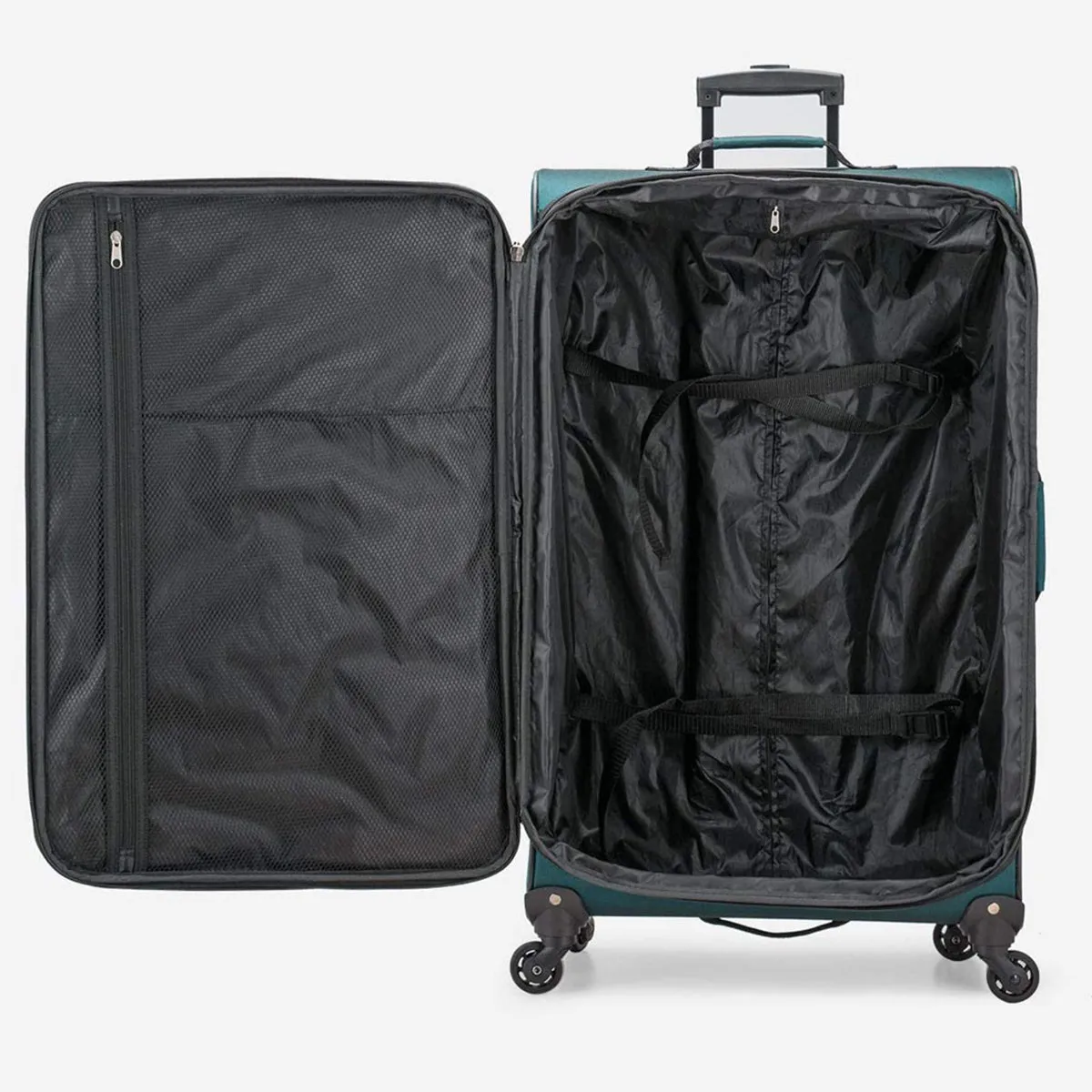 U.S. Traveler Aviron Bay Expandable Softside Luggage with Spinner Wheels, Checked 30-Inch