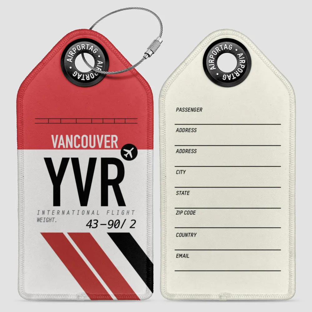 YVR - Luggage Tag